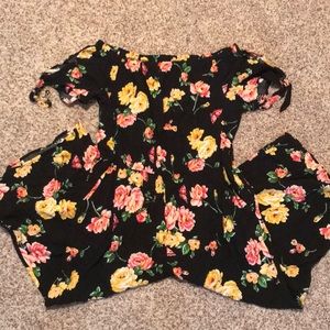 Floral jumpsuit